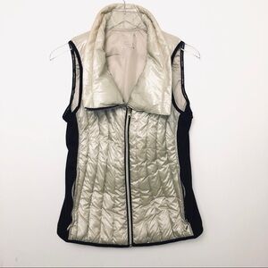 Calvin‎ Klein puffy vest zip up black and c…